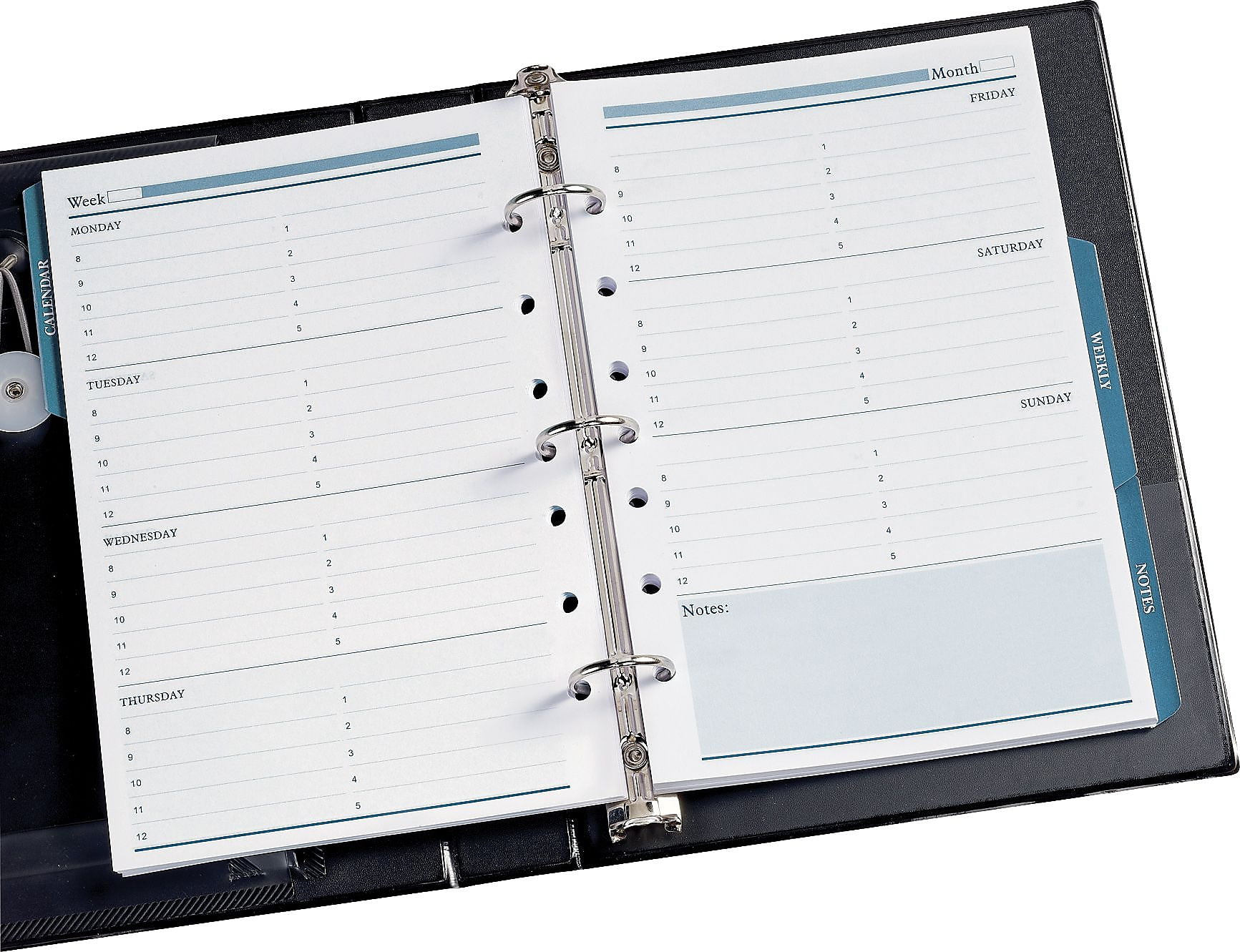 Assorted Publishers Avery Mini Binder Updated Calendar Paper Refill