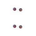 thumbnail image 2 of Qarigey Pendientes de aliento para bebé, gotas para los oídos redondas, adornos para las orejas reutilizables a la moda, pendientes geométricos Tipo31 2piezas Qarigey CBP265399, 2 of 6