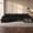 Black, variant on Evitormill U-Shaped Modular Sectional Sofa, 142" 4 Seats + 2 Movable Ottomans, Boneless Floor-Touching Couch with Hidden Storage,for Living Room, Family Room