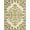 Green, variant on 10' X 13' Aqua Damask Non Skid Indoor Outdoor Area Rug