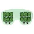 thumbnail image 3 of Dual Foot Massager Roller, PP Promote Blood Circulation 2 In 1 Foot Massager Roller Easy Cleaning Relieve Discomfort Convenient To Store  For Home Purple,Green, 3 of 8