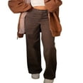 thumbnail image 3 of Jeans pour Femmes Taille Haute Pantalon Droit Ajusté, 3 of 6