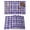 Purple, variant on Placemats Set of 8, Purple Plaid Woven Placemat, Linen Place Mats for Kitchen/Dining Tables, Modern Art Checkered Farmhouse Washable Table Mats for Party