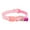 Pink, variant on Walbest Cat Collars Bell Polyester Breakaway Adjustable Small Pet Dog Puppies (Pink)