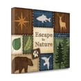 thumbnail image 2 of "Escape To Nature" By Jennifer Pugh, Fine Art Giclee Print on Gallery Wrap Canvas, Ready to Hang, 2 of 2