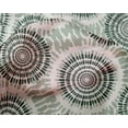 thumbnail image 4 of oneOone Silk Tabby Dark Teal Green Fabric Circle Block Sewing Material Print Fabric By The Yard 42 Inch Wide, 4 of 4