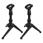 Ultimate Support JS-MMS1 Mini Desktop Tripod Mic Stands Duo Package