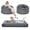 Light Grey, variant on Faitaliicy 1PCS Giant Bean Bag Chair Bed Convertible Beanbag Folds From Lazy Chair To Floor Mattress Bed Full Size Lounge Sofa Bed With Washable Corduroy Cover For Couples Family Home Living Room