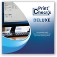 thumbnail image 1 of Print Checks Deluxe - Logiciel d'Impression de Chèques pour Windows Kit Complet, 1 of 4
