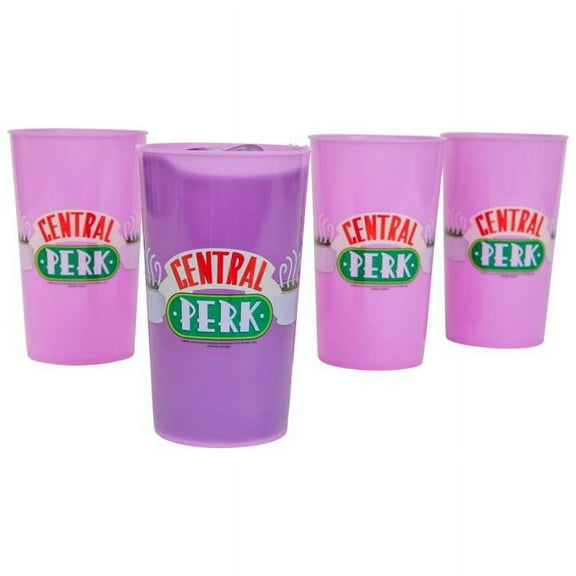 Friends Central Perk Logo 4-Pack Color Changing Cup Set