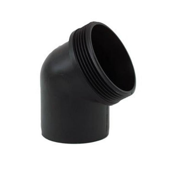 F022003 Sewer Hose Connector- Black