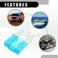 thumbnail image 4 of Unique Bargains 100 Pcs Mini 15AMP APM/ATM Universal Car Blade Style Fuses Short Circuit Protection for Car Boat Truck, 4 of 7