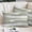 Green, variant on Pink Gray Stripes Pillow Covers, Linen Long Throw Pillow Case, Watercolor Modern Abstract Minimalist Holiday Pillow Protector Decorative Cushion Cover for Living Room/Bedroom 20" x 36"