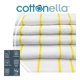 thumbnail image 3 of Toalla de Playa Cottonella Set 2 piezas Color Blanco con amarillo, 3 of 4