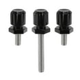thumbnail image 1 of Pernerías únicas para parabrisas de Harley Davidson Touring Street Glide/ Street Glide Specials 2014-2024 1 perno largo 2 pernos cortos aleación de aluminio negro, 1 of 6