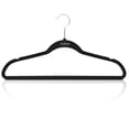 thumbnail image 1 of Furinno Cintre pour Costume, Lot de 50, Noir, 1 of 4