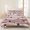 Beige Red, variant on 3 Pieces Queen Quilt Set,Independence Day Pug Soft Bedding Sets with 1 Quilt & 2 Pillow Shams,250th Anniversary Flowers Firework Summer Bedspread Lightweight Coverlet Comforter for All Season
