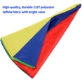 thumbnail image 3 of Juguete de paracaídas AMYESE, 500 cm, arcoíris, 24 asas, para exteriores, 3 of 8