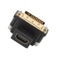 thumbnail image 4 of HD Multimedia Interface Female To DVI Male Converter, Computer Supplies  ABS Shell 90 Degree Adapter Metal Connector  For Laptops, 4 of 8