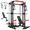 SM00 Smith Machine/Weight Bench, variant on Mikolo Smith Machine, 2000LBS Power Cage Squat Rack with Smith Bar, Two LAT Pull-Down Systems, Cable Crossover Machine and More Cable Attachment for Home Gym