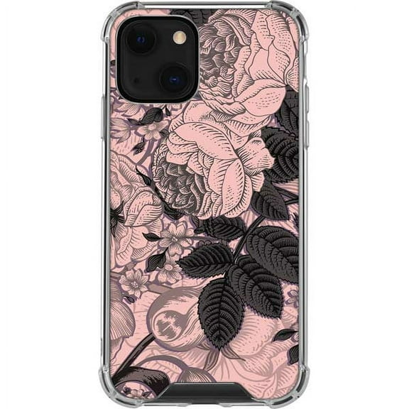 Skinit Floral Patterns Rose Quartz Floral iPhone 13 Clear Case