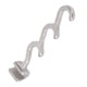 thumbnail image 1 of Hebilla en espiral de ortodoncia BuyWeekMX 10 piezas Acero Inoxidable, 1 of 9