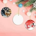thumbnail image 3 of 16 Pcs Metal Sublimation Ornament Blanks,for Christmas Tree Decor Blank OrnamentsDIY Handmade Crafts, 3 of 6