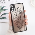 thumbnail image 1 of Funda de línea facial abstracta para Samsung, Fundas mate para Galaxy A73, A53, A33, A13, A52, A52s, 5G, A51, A12, A32, A21S, A22, A72, A71, A31, A42 Fivean unisex, 1 of 2