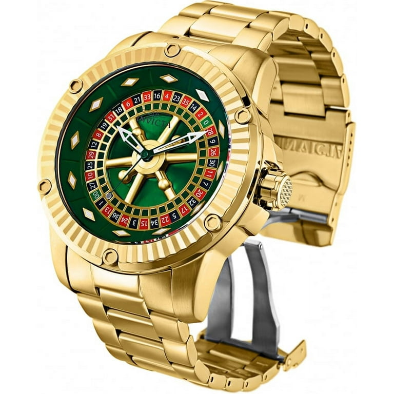 Invicta Specialty Casino Automatic Green Dial Men's Watch 28710 