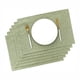 thumbnail image 1 of Manteles individuales de tela lavables, juego de 6 manteles individuales verdes, manteles individuales de lino, manteles individuales para mesa de comedor, 1 of 5