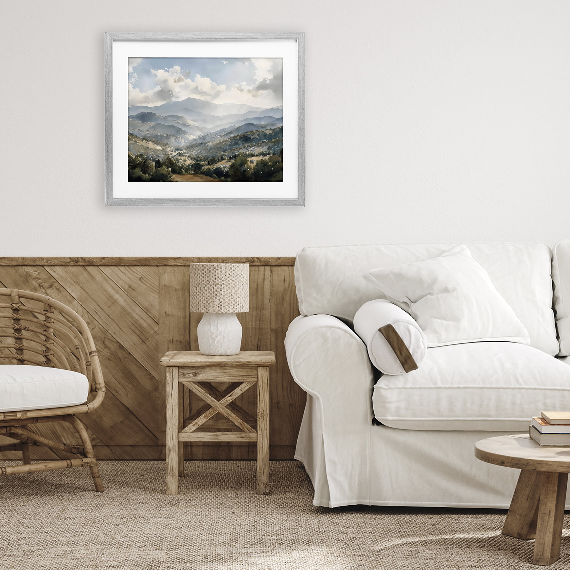 Stupell Industries Everything Under The Sun Gray Framed Print Under Glass, design by Franklyn Gregory