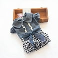 thumbnail image 4 of Spring Pet Dog Clothes Dog Denim Dress Jeans Skirt Small Dog Dress Puppy Clothes Chihuahua Yorkies Teddy Pet Clothing, 4 of 5