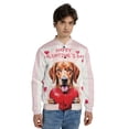 thumbnail image 4 of Happy Valentine's Day Vizsla Brings Love Heart All Over Print 3D Baseball Jacket Vizslas Dog Lover Gifts Idea Bomber Jacket Softball - 02028, 4 of 6