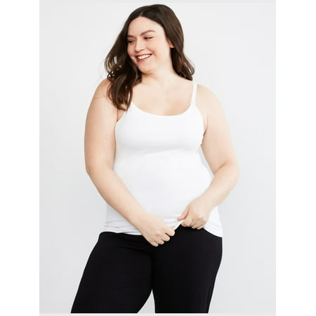 

Motherhood Maternity Plus Size Clip Down Nursing Cami
