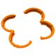 thumbnail image 4 of Protector de hélice CUTICAT para drones naranja resistente a choques, 4 of 8