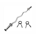 thumbnail image 2 of Barra Olímpica Curl Z 200 Lbs RVT Sports Herramienta de Entrenamiento, 2 of 3