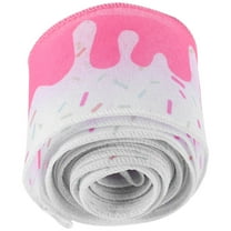 Minkissy Candy Ribbon Wired Ribbon for Wreath Making and Festival Decoration, 1 Set, Craft Supplies for Holiday and Party Decor