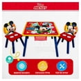 thumbnail image 3 of Mesa infantil de Madera con Almacenamiento y Dos Sillas Mickey Mouse Kids House ME03MK, 3 of 7