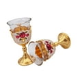 thumbnail image 2 of DOLITY 2 Pcs Gobelet Portable Mini pour Voyage Célébrations à la Maison Fleur Rouge, 2 of 9