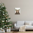 thumbnail image 2 of Stupell Industries Christmas Plaid Sweater Highland Cattle Festive Long Horns, 16 x 20,Design by Diane Kater, 2 of 7