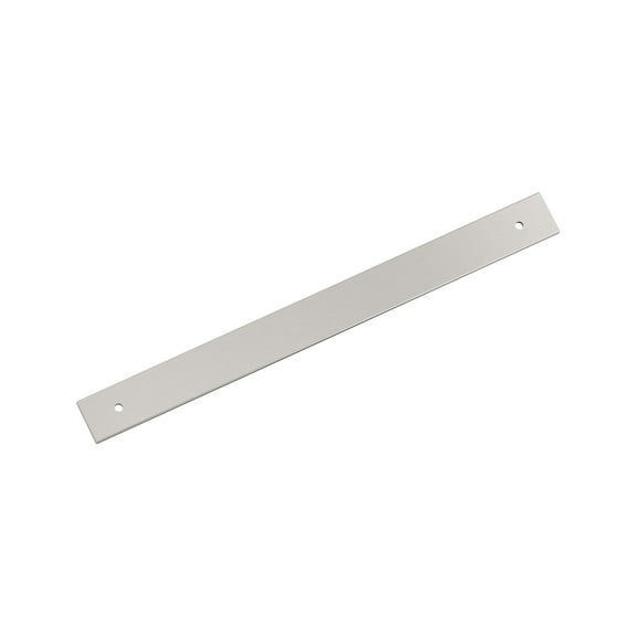 Amerock Ladera 12 inch (305mm) Center-to-Center Rectangle Satin Nickel Appliance Pull Backplate