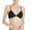 Black, variant on IROINNID Women's Bras Triangle Bralette Solid No Steel Ring Thin Cup Girl Comfortable Lace Underwear