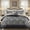8 Piece-Black, variant on Regency Heights 8 Pieces Jacquard Comforter Set with Bedskirt and Decor Pillows, Queen, Navy