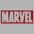 thumbnail image 2 of Men's Marvel Essential Red Outline Logo Pull Over Hoodie, 2 of 4