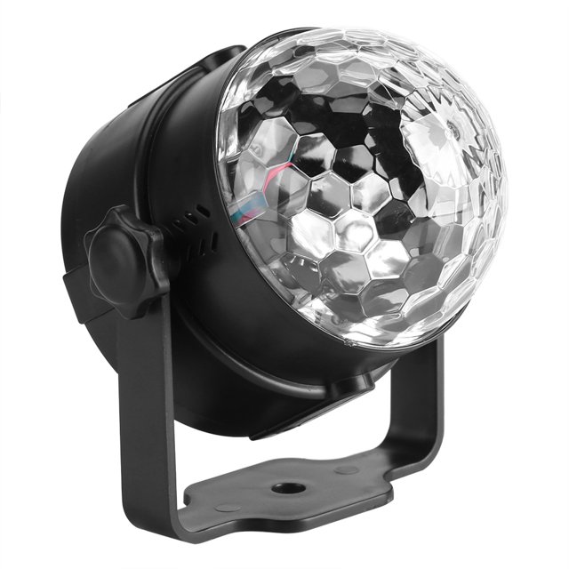 3W 110240v Mini RGB LED Magique Stade de Balle Lumière Pub Disco Fête Club Effet Lampe US Plug