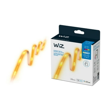 WiZ 4 Meter (13 ft) Ambient Full Color and Tunable White Wi-Fi LED Light Strip, Simply Stick to Any Surface, No Hub Required