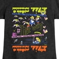 thumbnail image 3 of Alice in Wonderland - Wrong Way Alice - Youth Girls Fitted Short Sleeve T-Shirt, 3 of 5