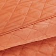 thumbnail image 5 of Home Soft Things 5 Piece Velvet Quilted Bedspread Set - Burnt Orange - Oversize King (122" x 106"), 5 of 7
