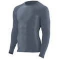 thumbnail image 1 of 2604A-Graphite-3X Hyperform Compression Chemise à Manches Longues, Graphite - 3X, 1 of 1