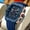 RG-N11-Blue, variant on outdoor style wine barrel shaped men's watch multifunctional stainless steel waterproof night light trend men's watch